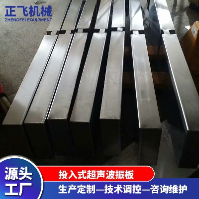 超声波振板工业清洗超声波震板投入式超声波振板厂家货源设计
